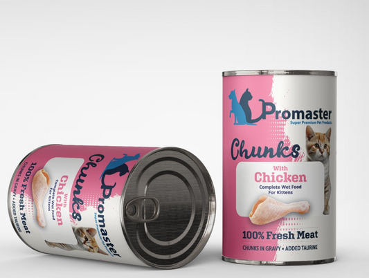 Natvoer Kittens - Kip 400GR